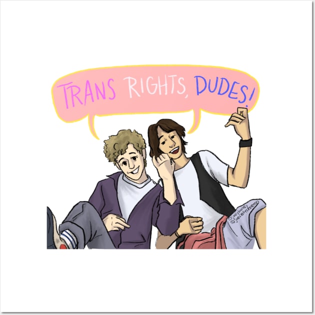 BnT trans rights dudes! Wall Art by Nertalert